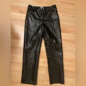 aritzia black melina pants size 12